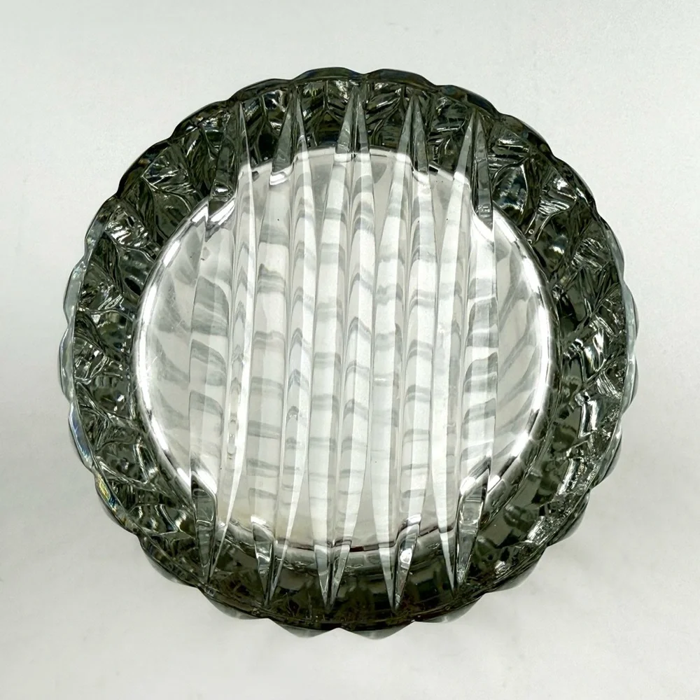 Elegant Clear Glass Vase